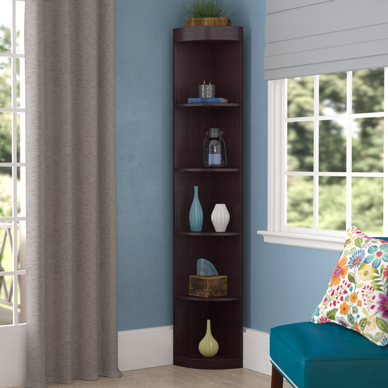 Red Barrel Studio Fuhrmann Corner Unit Bookcase & Reviews Wayfair